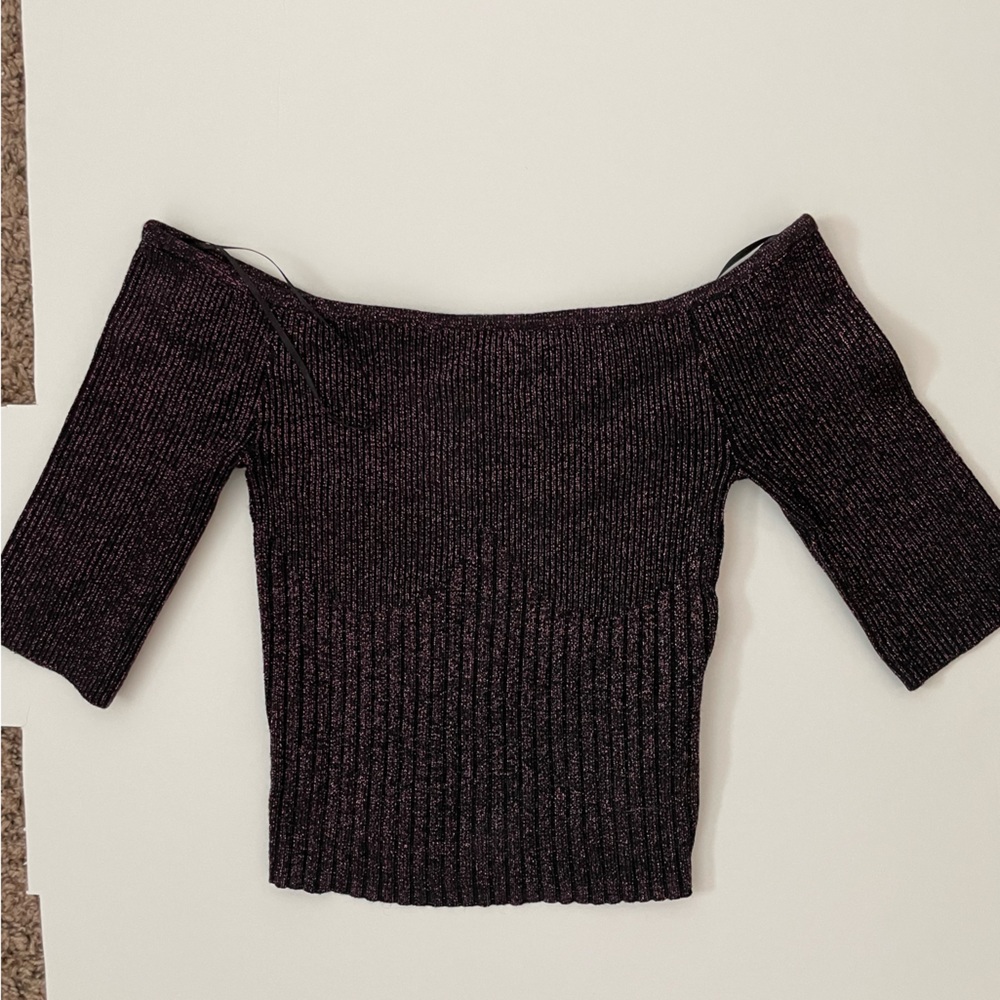 Sparkly Bershka Top
